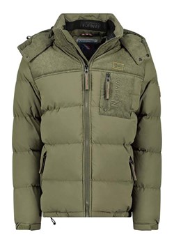 Geographical Norway Kurtka pikowana &quot;Dupalo&quot; w kolorze khaki ze sklepu Limango Polska w kategorii Kurtki męskie - zdjęcie 177634875
