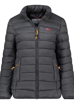 Geographical Norway Kurtka pikowana &quot;Atikolor&quot; w kolorze antracytowym ze sklepu Limango Polska w kategorii Kurtki damskie - zdjęcie 177635088
