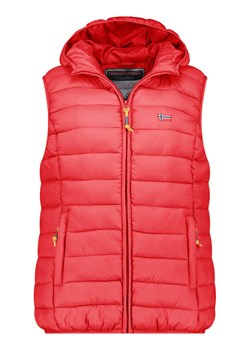Geographical Norway Kamizelka pikowana &quot;Vatikolor&quot; w kolorze czerwonym ze sklepu Limango Polska w kategorii Kamizelki damskie - zdjęcie 177635116