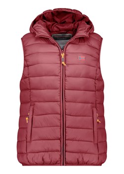 Geographical Norway Kamizelka pikowana &quot;Vatikolor&quot; w kolorze ciemnofioletowym ze sklepu Limango Polska w kategorii Kamizelki damskie - zdjęcie 177635168