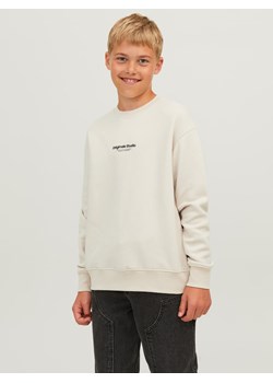 JACK &amp; JONES Junior Bluza w kolorze białym ze sklepu Limango Polska w kategorii Bluzy chłopięce - zdjęcie 177636125