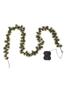 STAR Trading Girlanda LED "Latrix" w kolorze zielonym - dł. 140 cm ze sklepu Limango Polska w kategorii Oświetlenie led - zdjęcie 177636415