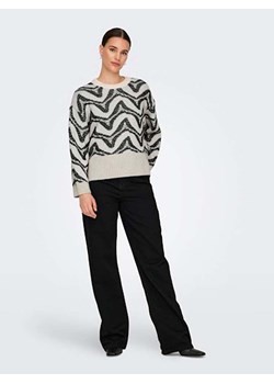 ONLY Sweter w kolorze czarno-białym ze sklepu Limango Polska w kategorii Swetry damskie - zdjęcie 177636846