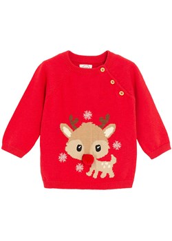 COOL CLUB Sweter w kolorze czerwonym ze sklepu Limango Polska w kategorii Bluzy i swetry - zdjęcie 177637318