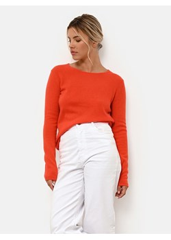 Just Cashmere Kaszmirowy sweter &quot;Vivian&quot; w kolorze pomarańczowym ze sklepu Limango Polska w kategorii Swetry damskie - zdjęcie 177637517