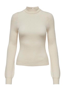 ONLY Sweter w kolorze beżowym ze sklepu Limango Polska w kategorii Swetry damskie - zdjęcie 177639225