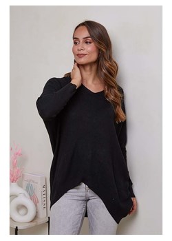 Soft Cashmere Sweter w kolorze czarnym - id: 16442045 - marki Soft Cashmere - 177640577 Soft Cashmere Sweter w kolorze czarnym ze sklepu Limango Polska w kategorii Swetry damskie - zdjęcie 177640577