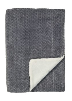 Schiesser Koc "Elsa" w kolorze ciemnoszarym ze sklepu Limango Polska w kategorii Tekstylia - zdjęcie 177641886