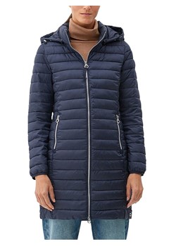 S.OLIVER RED LABEL Płaszcz pikowany w kolorze granatowym ze sklepu Limango Polska w kategorii Płaszcze damskie - zdjęcie 177642987