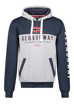 Geographical Norway Bluza w kolorze granatowo-szarym ze sklepu Limango Polska w kategorii Bluzy męskie - zdjęcie 177643616