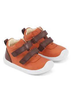 Bundgaard Skórzane sneakersy &quot;The Walk Strap Sporty&quot; w kolorze pomarańczowym ze sklepu Limango Polska w kategorii Buciki niemowlęce - zdjęcie 177644276