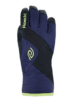 Roeckl SPORTS Rękawiczki narciarskie &quot;Axams GTX&quot; w kolorze granatowo-czarnym ze sklepu Limango Polska w kategorii Rękawiczki dziecięce - zdjęcie 177644518