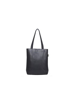 torebka damska skórzana Chiara shopper czarna ze sklepu Słoń Torbalski w kategorii Torby Shopper bag - zdjęcie 177650878