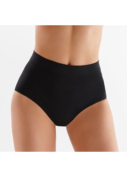 Czarne bezszwowe majtki z wysokim stanem Gabriella Midi Briefs ze sklepu suzana.pl w kategorii Majtki damskie - zdjęcie 177660448