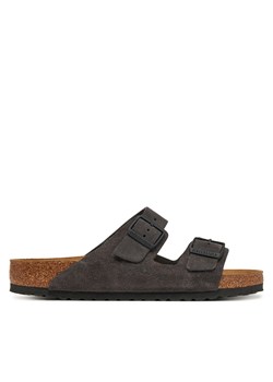 Klapki Birkenstock 1028603 Szary ze sklepu eobuwie.pl w kategorii Klapki męskie - zdjęcie 177720728