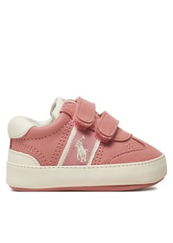 Sneakersy Polo Ralph Lauren RL00988680 Różowy ze sklepu eobuwie.pl w kategorii Buty sportowe dziecięce - zdjęcie 177720797