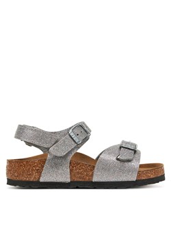 Sandały Birkenstock 1029477 S Srebrny ze sklepu eobuwie.pl w kategorii Sandały dziecięce - zdjęcie 177720957