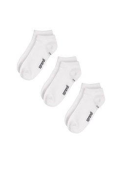 Zestaw 3 par niskich skarpet unisex Sprandi 0MB-003-AW23 (3-pack) Biały ze sklepu eobuwie.pl w kategorii Skarpetki damskie - zdjęcie 177720978