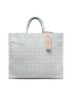 Torebka Coccinelle MBD Never Without Bag Monogram E1 MBD 18 01 01 Błękitny ze sklepu eobuwie.pl w kategorii Torby Shopper bag - zdjęcie 177721345