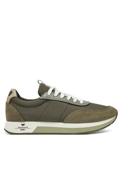 Sneakersy Weekend Max Mara 2515761074650 Khaki ze sklepu eobuwie.pl w kategorii Buty sportowe damskie - zdjęcie 177721407