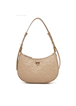 Torebka PINKO Half Moon Mini Fl PE 25 PLTT 102790 A1YB Beżowy ze sklepu eobuwie.pl w kategorii Torebki damskie - zdjęcie 177721459