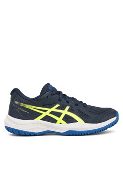 Buty halowe Asics Upcourt 6 Gs 1074A045 Niebieski ze sklepu eobuwie.pl w kategorii Buty sportowe dziecięce - zdjęcie 177721496