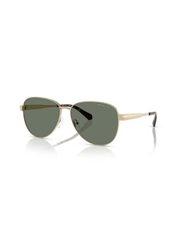 Michael Kors okulary przeciwsłoneczne damskie kolor złoty 0MK1160 ze sklepu ANSWEAR.com w kategorii Okulary przeciwsłoneczne damskie - zdjęcie 177726286