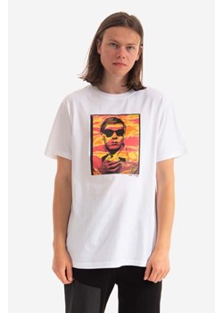 Maharishi t-shirt bawełniany Warhol Polaroid Portrait T-Shirt OCJ kolor biały z nadrukiem 9711.WHITE-WHITE ze sklepu ANSWEAR.com w kategorii T-shirty męskie - zdjęcie 177727866