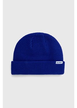 Butter Goods czapka Wharfie Beanie kolor granatowy  BGQ3235706 ze sklepu ANSWEAR.com w kategorii Czapki zimowe męskie - zdjęcie 177729089