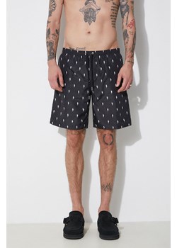 Neil Barrett szorty kąpielowe All-Over Micro Bolts Swim Long Shorts kolor czarny MY58026B-Y068-524N ze sklepu ANSWEAR.com w kategorii Kąpielówki - zdjęcie 177749318