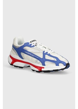 Lacoste sneakersy L003 2K24 Textile kolor biały 47SMA0013 ze sklepu ANSWEAR.com w kategorii Buty sportowe męskie - zdjęcie 177750147