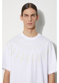 Neil Barrett t-shirt bawełniany męski kolor biały z nadrukiem MY70167A-Y524-755N ze sklepu ANSWEAR.com w kategorii T-shirty męskie - zdjęcie 177751025