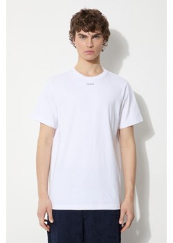 Maharishi t-shirt bawełniany Micro Maharishi męski kolor biały gładki 1307.WHITE ze sklepu ANSWEAR.com w kategorii T-shirty męskie - zdjęcie 177751055