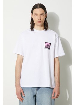 thisisneverthat t-shirt bawełniany Permutations Tee męski kolor biały z nadrukiem TN241TTSST33 ze sklepu ANSWEAR.com w kategorii T-shirty męskie - zdjęcie 177751097