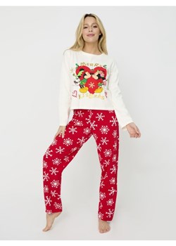 Sinsay - Piżama Myszka Miki - kremowy ze sklepu Sinsay w kategorii Piżamy damskie - zdjęcie 177786235