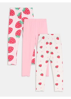 Sinsay - Legginsy 3 pack z motywem owoców - wielobarwny ze sklepu Sinsay w kategorii Spodnie dziewczęce - zdjęcie 177786447