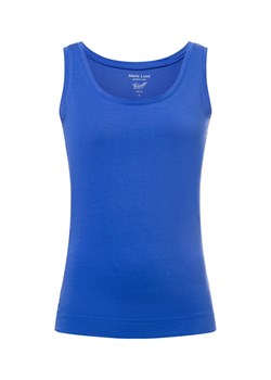 Marie Lund Top damski Kobiety Bawełna błękit królewski jednolity ze sklepu vangraaf w kategorii Bluzki damskie - zdjęcie 177787798