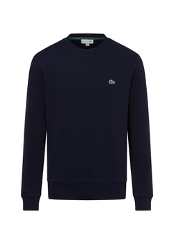 Lacoste Męska bluza nierozpinana Mężczyźni Materiał dresowy granatowy jednolity ze sklepu vangraaf w kategorii Bluzy męskie - zdjęcie 177787876