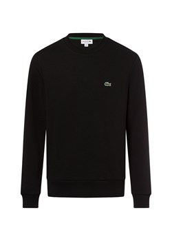 Lacoste Męska bluza nierozpinana Mężczyźni Materiał dresowy biały jednolity ze sklepu vangraaf w kategorii Bluzy męskie - zdjęcie 177787877