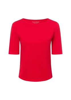 Franco Callegari T-shirt damski Kobiety Dżersej czerwony jednolity ze sklepu vangraaf w kategorii Bluzki damskie - zdjęcie 177787896