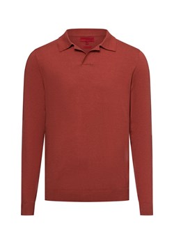 Finshley & Harding Sweter męski Mężczyźni Bawełna sjena jednolity - id: 682004-0007-09990 - marki Finshley & Harding - 177788008 Finshley & Harding Sweter męski Mężczyźni Bawełna sjena jednolity ze sklepu vangraaf w kategorii Swetry męskie - zdjęcie 177788008