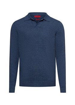 Finshley & Harding Sweter męski Mężczyźni Bawełna indygo jednolity - id: 682004-0008-09900 - marki Finshley & Harding - 177788009 Finshley & Harding Sweter męski Mężczyźni Bawełna indygo jednolity ze sklepu vangraaf w kategorii Swetry męskie - zdjęcie 177788009