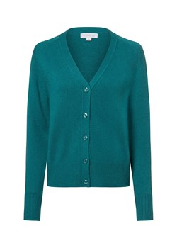 brookshire Kardigan damski Kobiety Wełna cyjan jednolity ze sklepu vangraaf w kategorii Swetry damskie - zdjęcie 177788098