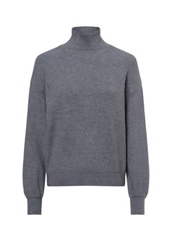 Msch Copenhagen Damski sweter z dzianiny - Rachelle Kobiety wiskoza jasny szary marmurkowy ze sklepu vangraaf w kategorii Swetry damskie - zdjęcie 177788388