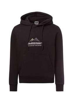 Jack & Jones Męski sweter z kapturem Jcolima Mężczyźni Bawełna czarny jednolity ze sklepu vangraaf w kategorii Bluzy męskie - zdjęcie 177788478