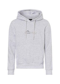 Jack & Jones Męski sweter z kapturem Jcolima Mężczyźni Bawełna jasny szary marmurkowy ze sklepu vangraaf w kategorii Bluzy męskie - zdjęcie 177788479