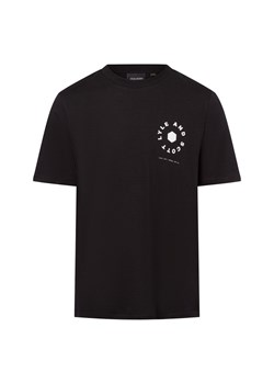 Lyle & Scott Koszulka męska Mężczyźni Bawełna czarny wzorzysty ze sklepu vangraaf w kategorii T-shirty męskie - zdjęcie 177788567