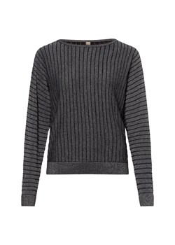 soyaconcept® Sweter damski z dzianiny - SC Violetta 2 Kobiety wiskoza czarny jednolity ze sklepu vangraaf w kategorii Swetry damskie - zdjęcie 177788599