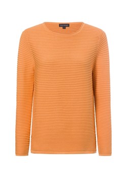 Franco Callegari Sweter damski z dzianiny Kobiety Bawełna morelowy jednolity ze sklepu vangraaf w kategorii Swetry damskie - zdjęcie 177788705