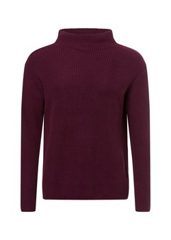 Marie Lund Sweter damski z dzianiny Kobiety Bawełna bordowy jednolity - id: 730839-0001-09970 - marki Marie Lund - 177788707 Marie Lund Sweter damski z dzianiny Kobiety Bawełna bordowy jednolity ze sklepu vangraaf w kategorii Swetry damskie - zdjęcie 177788707